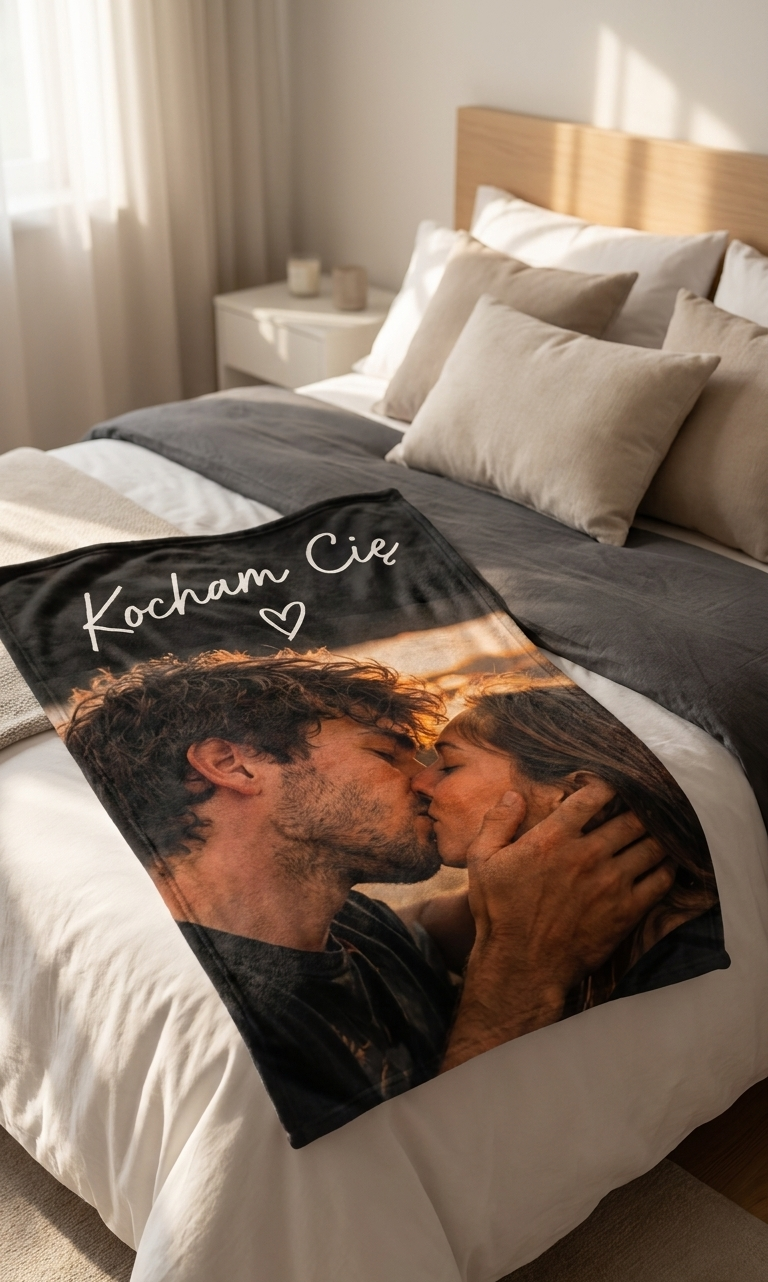 Personalizowany koc ze zdjęcia